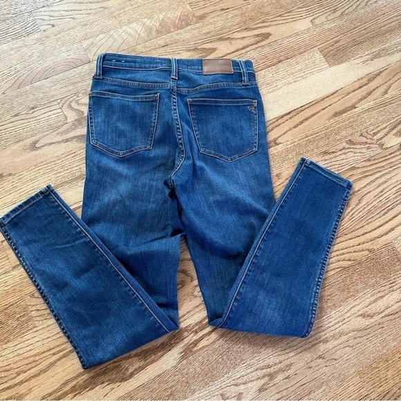 MADEWELL 10" High-Rise Skinny Jeans in Danny Wash: TENCEL™ Denim Edition SZ 26 - Picture 6 of 14